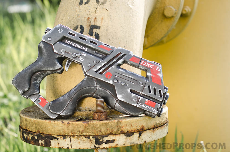 Illustration for article titled In Case You've Ever Wanted to Own One of Mass Effect 3's Punchy Heavy Pistols
